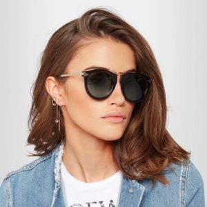 Karen Walker Women's The Harvest Sunglasses Black